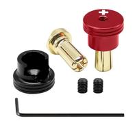 Oxtxuzdm Remote Control Crawler Car Battery Connector Plugs Aluminum Alloy And Brass Heatsink Grips Banana Plug Set Heatsink Plugs