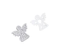 Oxtxuzdm Silicone Epoxy Resin Tool Cherubs With Heart Star Casting Molds Plasters Craft Supply Plasters Handmade Angel With Heart Star Silicone Casting