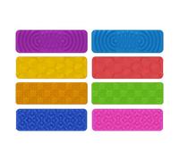 Oxtxuzdm Silicone Sensory Texture Surfaces Stress Reduce Suction Cup Toy For Office Home Bathroom Creative Playset For Kids Washable Sensory Suction Cup
