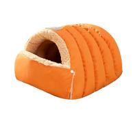 Oxtxuzdm Soft Padded Enclosed Nest for Kittens and Small Breeds Providing Thermals Comfortable and Secure Rest Space Homes Pet Bed