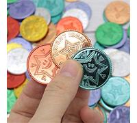 Oxtxuzdm Table For Play Toy 1 Set Treasure Training Supplies Portable Bright Color Table Game For Creative Kids Gift Pirate Gold Set