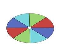 Oxtxuzdm Tabletop Prize Turntable Erasable Reusable Fortunes Wheel Fortunes Party Turn Plate Spinnings Game Enduring Spinnings Game