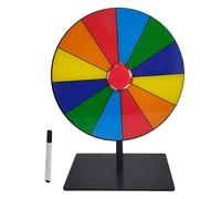 Oxtxuzdm Tabletop Prize Turntable Fortunes Wheel Spinnings Game Draws Roulette Erasable Fortunes Tabletop Prize Turntable
