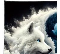 Oxtxuzdm Tarots Tablecloth Altars Cloth Dragon/Wolf Astrology Tablecloth Divinations Card Tapestry Wall Decoration Altars Tarots Card