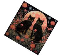 Oxtxuzdm Tarots Tablecloth Multifunction Divinations Table Cloth 50x50/60x60/75x75cm Board Game Oracles Card Pad Runes Mat Divination Cover