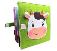 Oxtxuzdm Toddler Busy Boards Sensory Toy For Fine Motor Skills And Basic Life Skills Learning Educational Quiet Books For Kids 1 6 Years Old Cognitive Development Toy