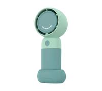Oxtxuzdm USB Rechargeable Hand Fan Detachable Base Adjustable Speed For Students Cooling Gadget For Travel And Office Use Portable Handheld
