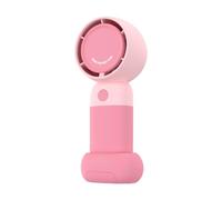 Oxtxuzdm USB Rechargeable Hand Fan Detachable Base Adjustable Speed For Students Cooling Gadget For Travel And Office Use Portable Handheld