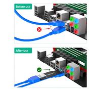Oxtxuzdm USB3.0 Testing Adapter Card Durability Supporting Multiple Hard Driver Connection Hot Swapping Fast Speed Data Transfer