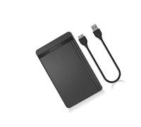 Oxtxuzdm USB3.0 Toolless Installation External Storage Box Supports 2.5" HDDs Featuring Travel Friendly Design Fast Speed Data Transfer Enclosure