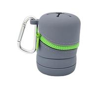 Oxtxuzdm Versatile Silicones Fishing Pouches Tear Resistant Camping Trash Can with Waste Management Compacts River Fishing Organizers Box