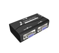 Oxtxuzdm VGA Signals Splitter 1Input To 2Output VGA Splitter For Multimedia Conference Room And Controller Systems Accessory Monitors Adapter