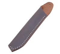 Oxtxuzdm Vintage Brown Fountain Pen Cover Small Retro Holder Exquisite Leather Fountain Holder Designers Artists Pen Pouch Sleeve for Planner Notebook