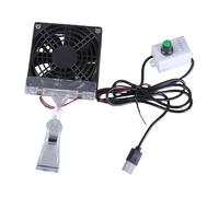 Oxtxuzdm Waterproof Cooling Fan Aquarium Chiller Aquatic Fish Tanks Coral Tanks Temperature Reduce Systems Aquarium