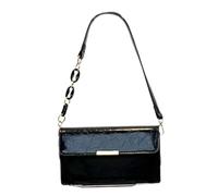 Oxtxuzdm Women's Square Shoulder Bag Contrast Color Pattern PU Leather Armpit Bags Fashion Underarm Purse For Various Occasion Daily Life Fashion Bag