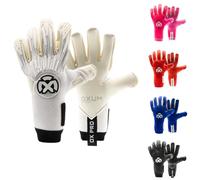 OXUM Goalkeeper Gloves OX PRO Customizable for Adults - High-performance football gloves with advanced technology, durable, offering superior grip and great comfort.