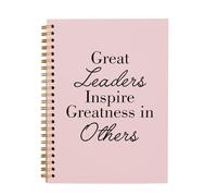 OXW Blush Notebooks for Work, Employee Appreciation Gifts, Leadership Gifts Notebook Journal for Writing Meeting Office, Thank You Gifts for Women Men Leader Mentor Boss Manager, 5.5"x8.3"