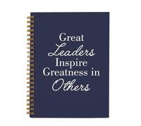OXW Navy Blue Notebooks for Work, Employee Appreciation Gifts, Leadership Gifts Notebook Journal for Writing Meeting Office, Thank You Gifts for Women Men Leader Mentor Boss Manager, 5.5"x8.3"
