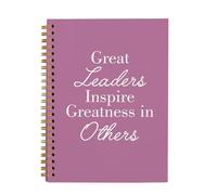 OXW Purple Notebooks for Work, Employee Appreciation Gifts, Leadership Gifts Notebook Journal for Writing Meeting Office, Thank You Gifts for Women Men Leader Mentor Boss Manager, 5.5"x8.3"