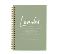 OXW Sage Green Notebooks for Work, Leadership Gifts Notebook Journal for Writing Meeting Office Note Taking, Thank You Appreciation Gifts for Women Men Leader Mentor Boss Manager, 5.5"x8.3"