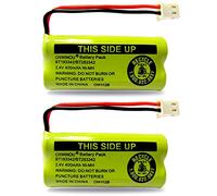 OXWINOU Replacement Battery BT183342/BT283342 BT166342/BT266342 BT162342 / BT262342 BT166342 Compatible with CS6114 CS6419 CS6719 AT&T EL52300 CL80112 CS6719-2 2.4V 400mAh (2 Pack)