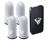 Oxxggkao 1 Pair Gaming Finger Sleeves Anti-Sweat for Mobile Game Controllers, Breathable Thumb Cots for/Sleeves Cots for Games Sensitive for/COD / / ROS