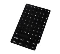 Oxxggkao 1 Sheet 70PCS Silicone Keyboard Bumpers for Long Nails Typing Comfort with Strong Adhesive and Comfortable Touch Keyboard Accessories for Manicure