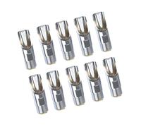 Oxxggkao 10 Pieces Small Swine Watering Nipples Automatic Sealing Feature Prevents Spillage Suitable for Poultry Buildings Swine Moisturization Structure