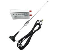 Oxxggkao 100KHz-1.7GHz Full Band Tuner Stick USB Receiver with Double Antennas Input USB Power Receiver Aluminum Panel Design