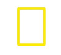 Oxxggkao 10PCS Card Protective Sleeves With AntiFading Design And Colorful Borders For Sports Gaming Trading Cards Collection PVC Card Sleeves