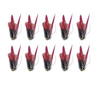 Oxxggkao 10Pcs Luminously Spinnerbait Umbrella Skirts Spinnerbaits Replacement Fishing Lures Fly Tying Materials Spinnerbait Umbrella Accessories