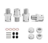 Oxxggkao 13mm Simulated Car Metal Coupling Supplies Kits Metal Connector Assembly for Remote Control Truck Model Coupling Supplies for Toy