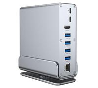 Oxxggkao 15 in 1 USB C Dock with HDTV Output PD100W Charging Ethernet Port and Multiple Connectivities Option USB C Port