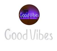 Oxxggkao 19.6" X 4.9" LED Night Lights USB Operated Signs Words Wall Art Decoration & Blue Led Light Sign