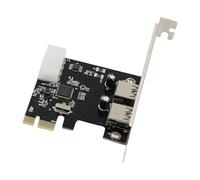 Oxxggkao 2/4 Port PCIE USB3.0 Extension Card for Desktops Fast Speed Data Sync Multiple Device Connection Accessories