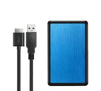 Oxxggkao 2.5inch Hard Drives Enclosure 5Gbps USB to SATA3.0 2.0 External Case for HDDs Aluminum External