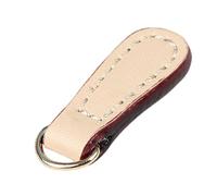 Oxxggkao 2 Pcs/Set Practical Zippers Sliders PU Leather Zippers Pulls Replacement For Bag Purse Jackets Luggage Repair