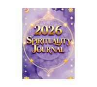 Oxxggkao 2026 Spiritual Journal Notebook with 68 Pages Wide Lined Paper Daily Mindfulness Progress Tracking Planner Paper
