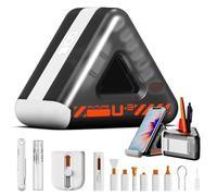 Oxxggkao 24Piece Cleaning Brushes Set with Easy to Carry Case Car Phone Laptop Keyboard Brushes for Daily Use Phone Stand Computer Cleaning Supplies