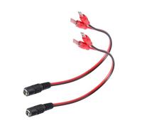 Oxxggkao 2PCS 5.5X2.1mm to C45 Electric Tool Battery Charging Cable for 12V 21V 25V 36V 42V 18V Tool Batteries Flexible Charging Power Device Adapter Line