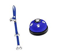 Oxxggkao 2PCS Internal Training Doorbell Length Adjustable Dog Door Bells Rope with Sound Buttons for Dog Cats Communication Pet Training Bells Rope and Push Button