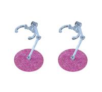 Oxxggkao 2Pcs Model Figure Display Holder Figurine Stand for Displaying Action Securely Stable Base for Exhibition Anime Display Stand