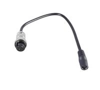 Oxxggkao 31cm DC7909 to GX20 Female Connector Cable Conversion Cord for Power Stations and Solar Photovoltaic Panel Black Energy Storage Power Cord