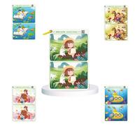 Oxxggkao 32 Cards Focusing Training Find the Difference Game for Kids Aged 3 and Up Find the Difference for Observation Skills Detail Recognition