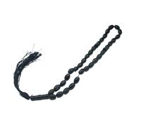 Oxxggkao 33-PieceColorful Elliptical Acrylic Prayer Bead Lightweight Shatterproof Design for Jewelry Making & Daily Wear Oval Acrylic Beads for Accessories