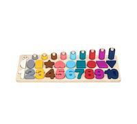 Oxxggkao 3in1 Number Classification Toy Shape Matching Cognition For Kids Educational Wood Children Logical Reasoning Training Toy
