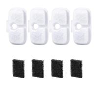 Oxxggkao 4 Pack Replacement Filter Provide Refreshing Water for Pet Fountain Optimizes Your Drinking Routine Water Fountain Filter Sponge