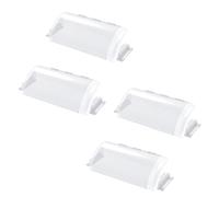 Oxxggkao 4Pcs Clear Adjustable Floor Vent Deflectors Covers Air Circulation Accessories for Home or Clear Adjustable Floor Deflectors