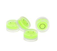 Oxxggkao 4PCS High Horizontal Bubble Small Bubble Levelers 15x8mm For Turntable Player For LP Rec Drive Belts Rubber Turntable Belt Flat Recorder Player Replacement Machine Tape