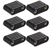 Oxxggkao 6Pcs Paddle Board Accessory Brass Nut Surfboard Footstrap Insert with 2 Hole Windsurf Boards Replacement Part Surfboard Insert